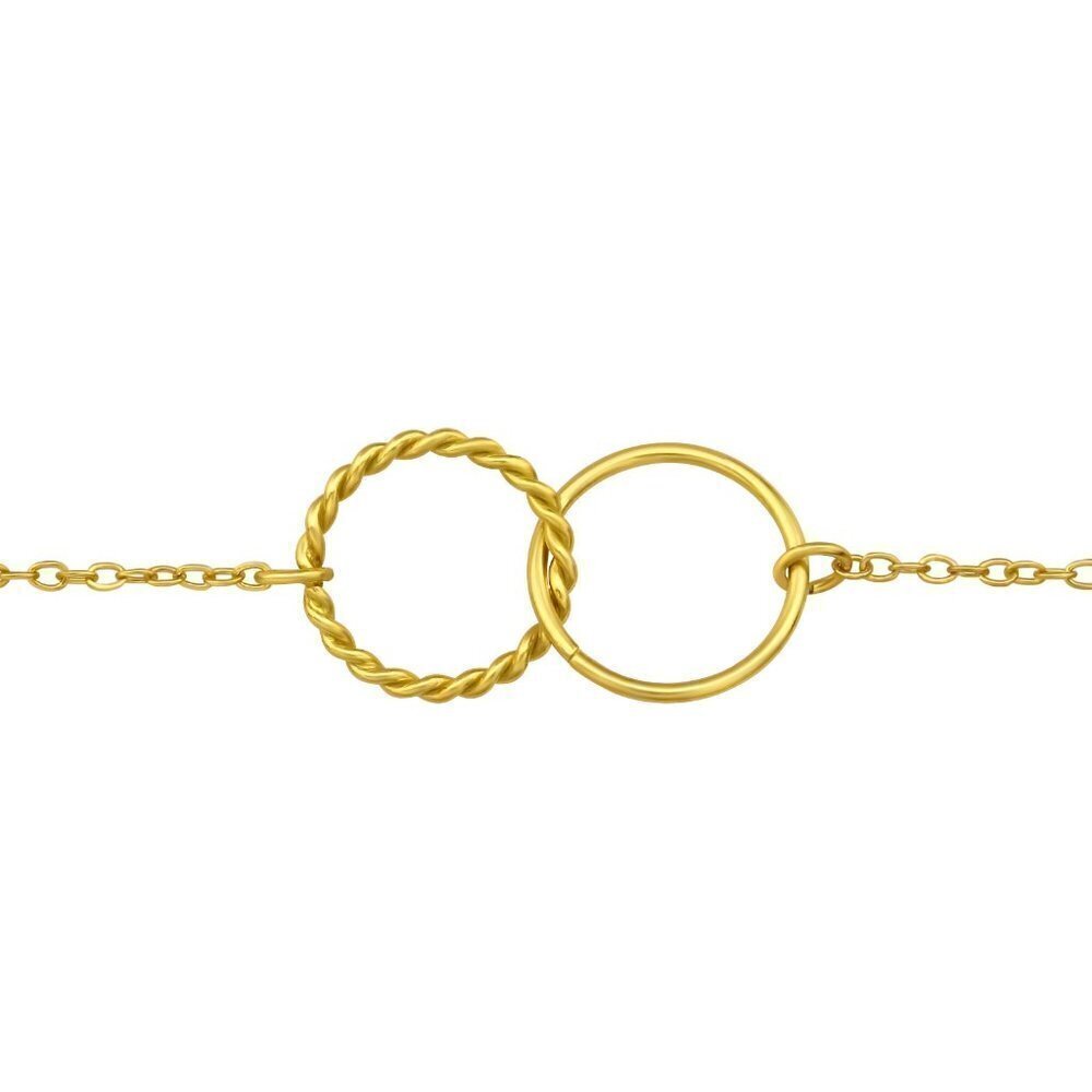 Eternity Linked 24k Gold Vermeil Bracelet​​